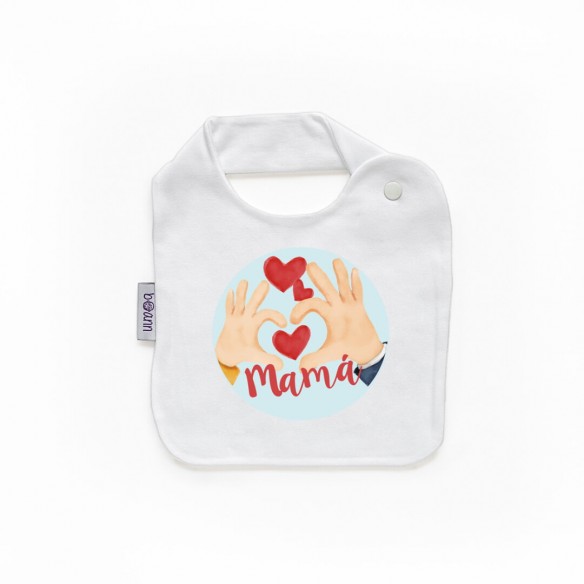 Babero con frase F2201