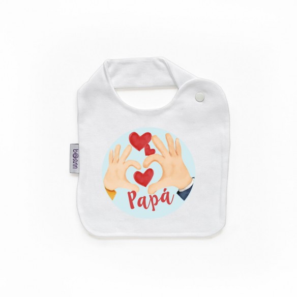 Babero con frase F2203