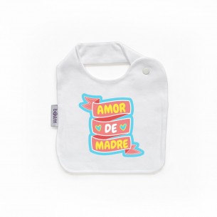 Babero con frase F2205