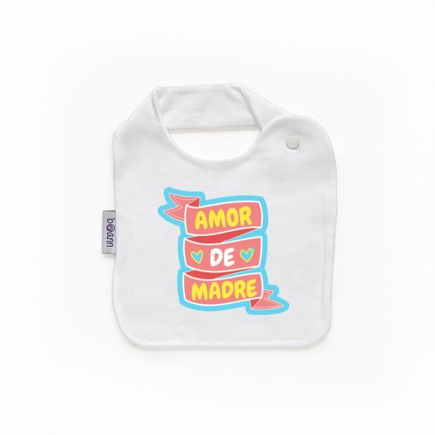 Babero con frase F2205
