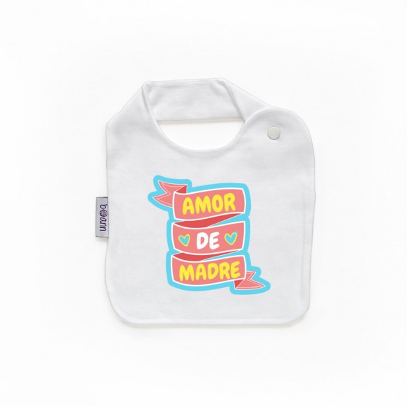 Babero con frase F2205