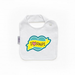 Babero con frase F2208