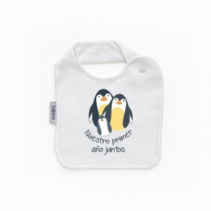 Babero con frase F2211