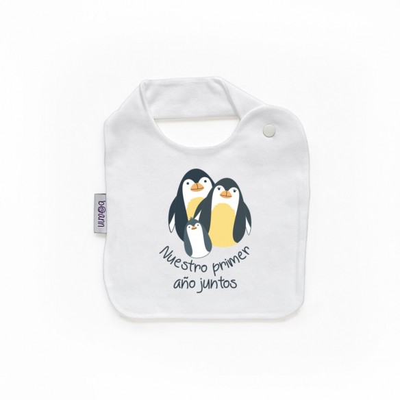 Babero con frase F2211