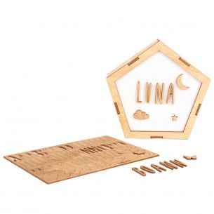 Lámpara personalizable 01