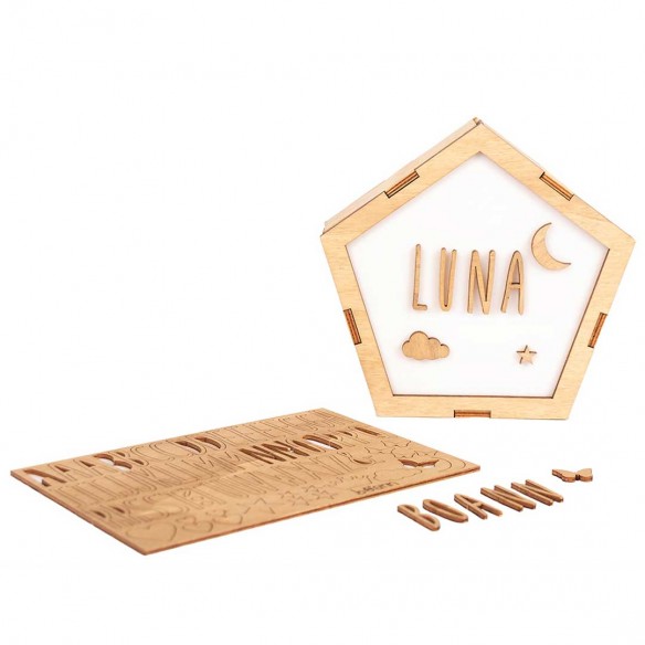 Lámpara personalizable 01