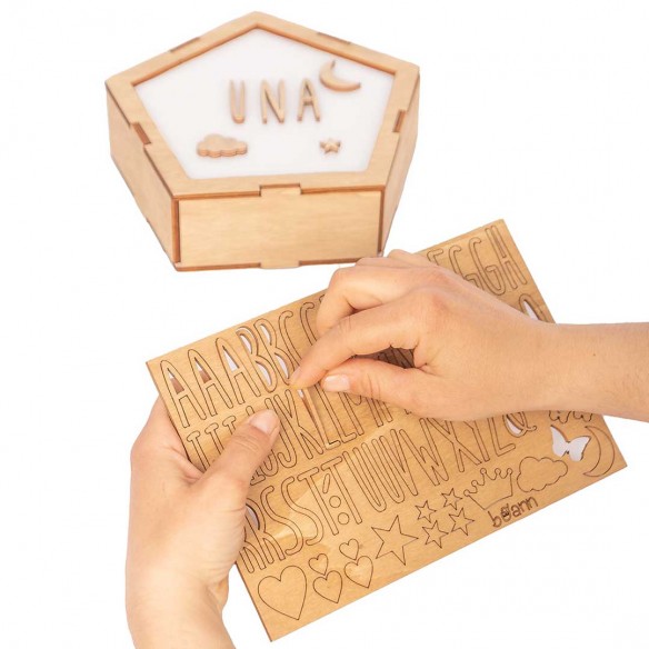 Lámpara personalizable 04