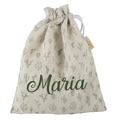 Mini Borsa Cactus Con Nome...