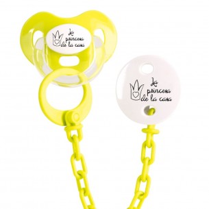 Pack chupete y cadena F111 Azul Marino 2