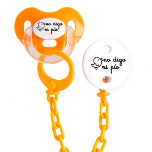 Pack chupete y cadena F147 Azul Marino 2