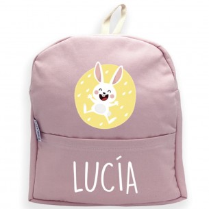 Mochila CONEJO rosa 02