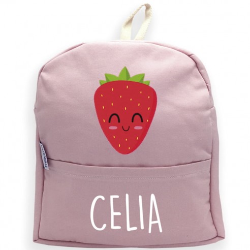 Mochila FRESA rosa 02