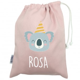 Talega mini con asas KOALA azul 02 2