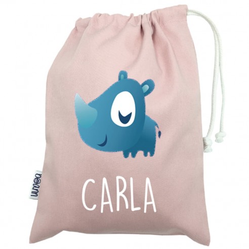 Talega mini con asas RINO rosa 02