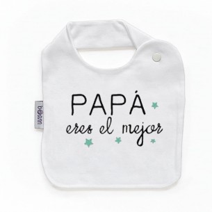 Babero con frase F108