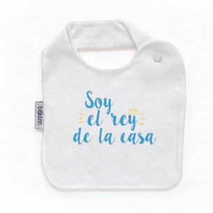 Babero con frase F110