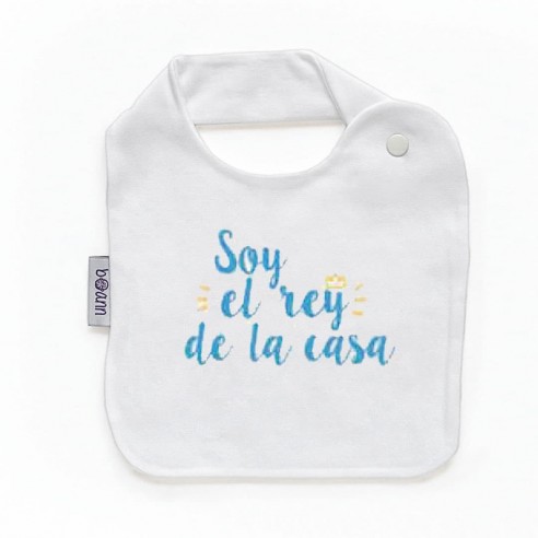 Babero con frase F110