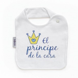 Babero con frase F112