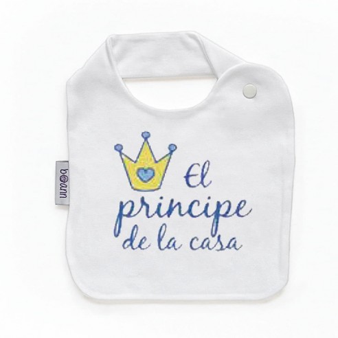 Babero con frase F112