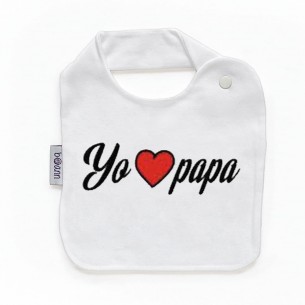 Babero con frase F113