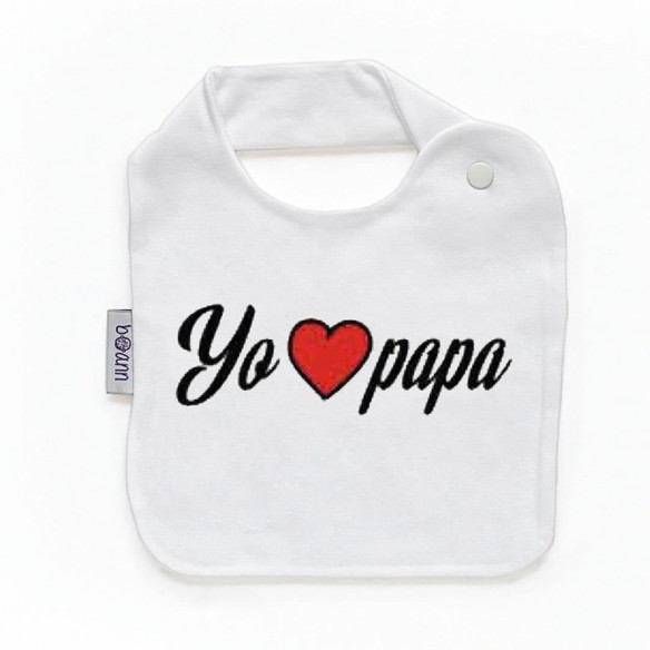 Babero con frase F113