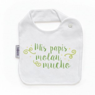 Babero con frase F121