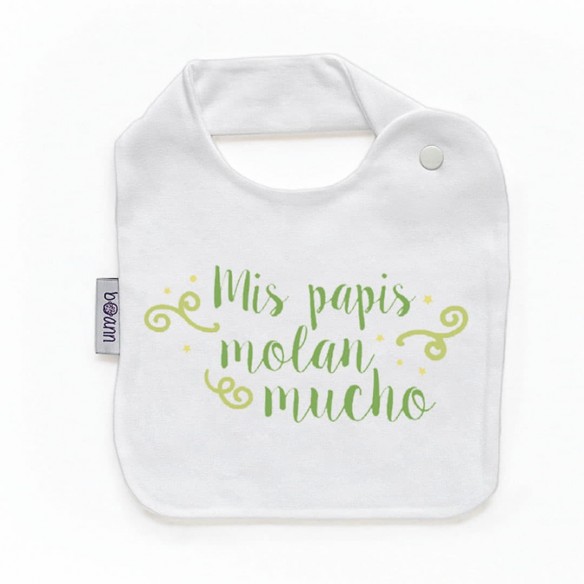 Babero con frase F121