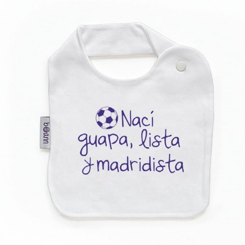 Babero con frase F126