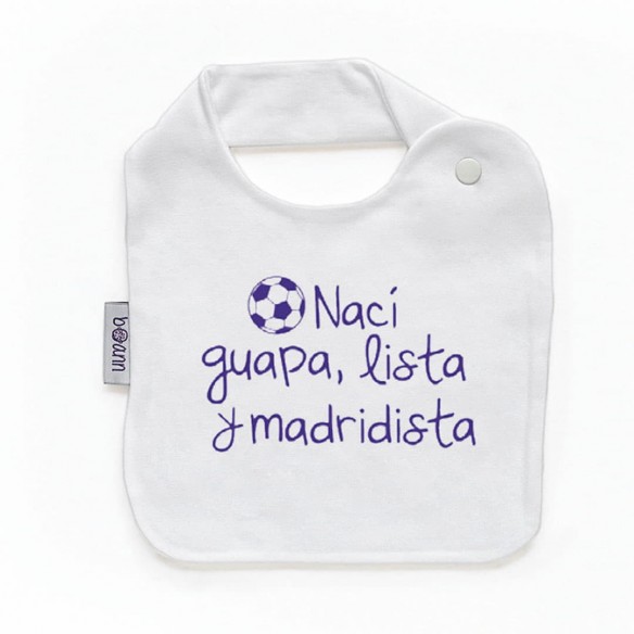 Babero con frase F126