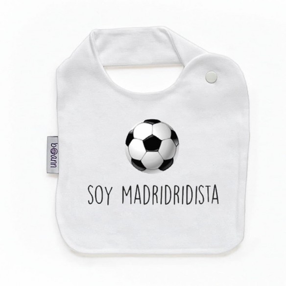 Babero con frase F128