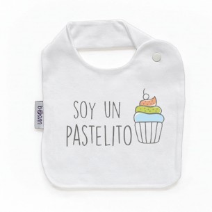 Babero con frase F138