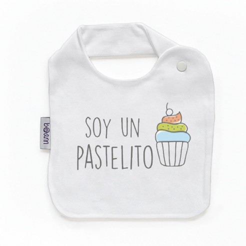 Babero con frase F138