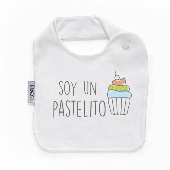 Babero con frase F138