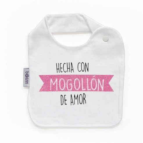 Babero con frase F201