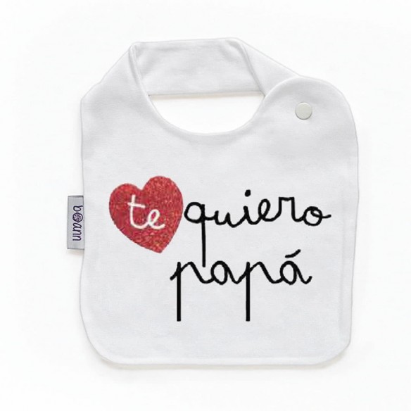 Babero con frase F211