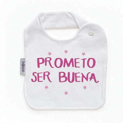 Babero con frase F214