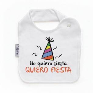 Babero con frase F215