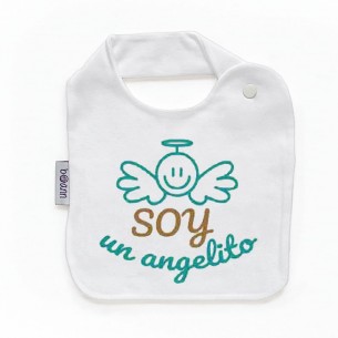 Babero con frase F220