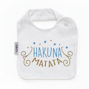 Babero con frase F223