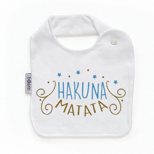 Babero con frase F223