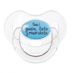 Chupete F126 Azul/Transparente