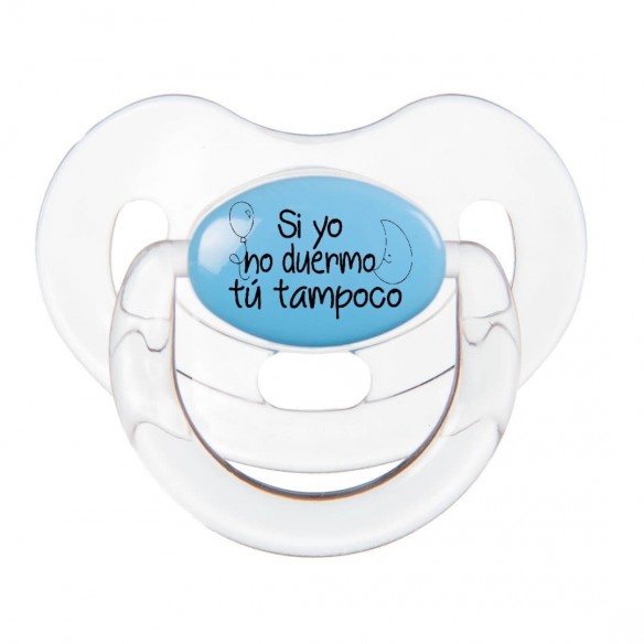 Chupete F165 Azul/Transparente