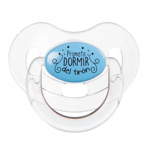 Chupete F218 Azul/Transparente