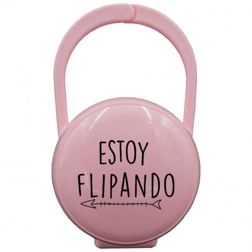 Caja portachupete F160 Rosa