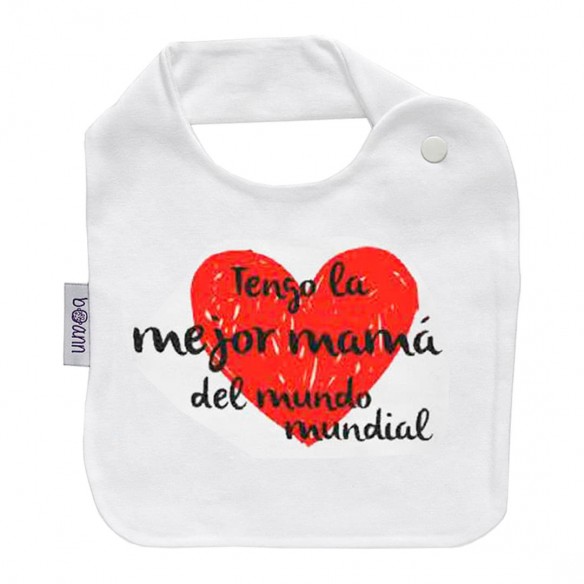 Babero con frase F210