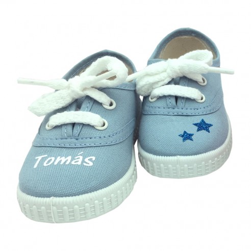Zapatillas azul