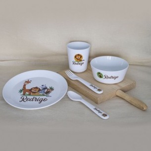 Vajilla Completa Zoo