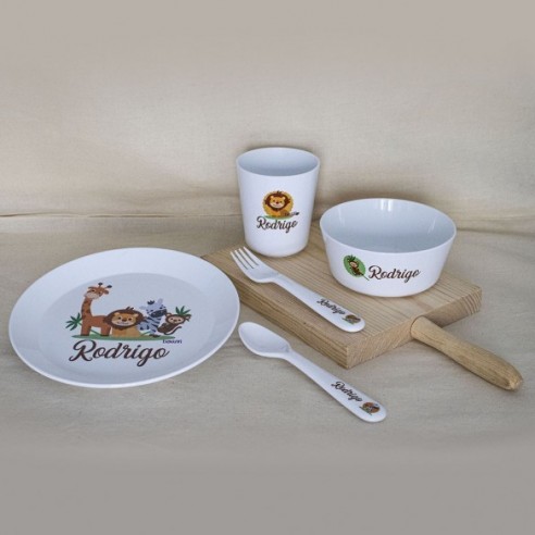 Vajilla Completa Zoo