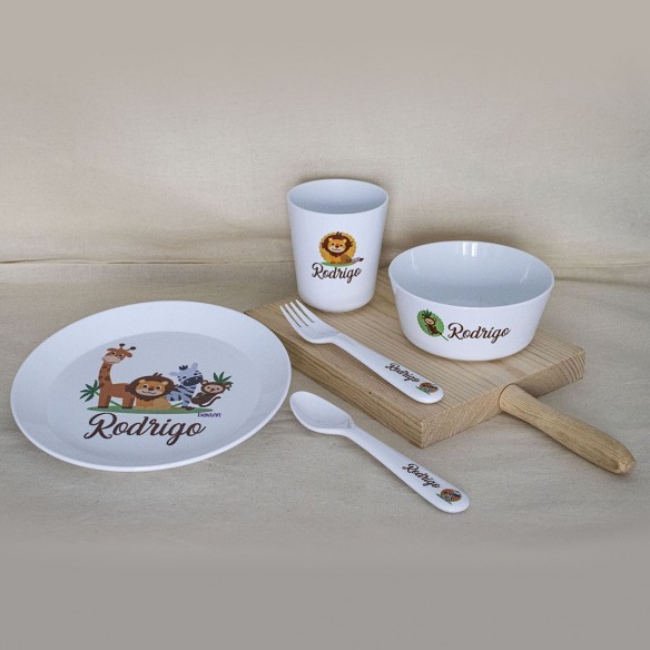 Vajilla Completa Zoo