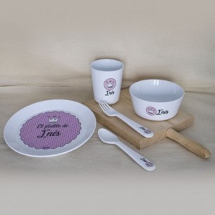 Vajilla Completa Blonda Rosa